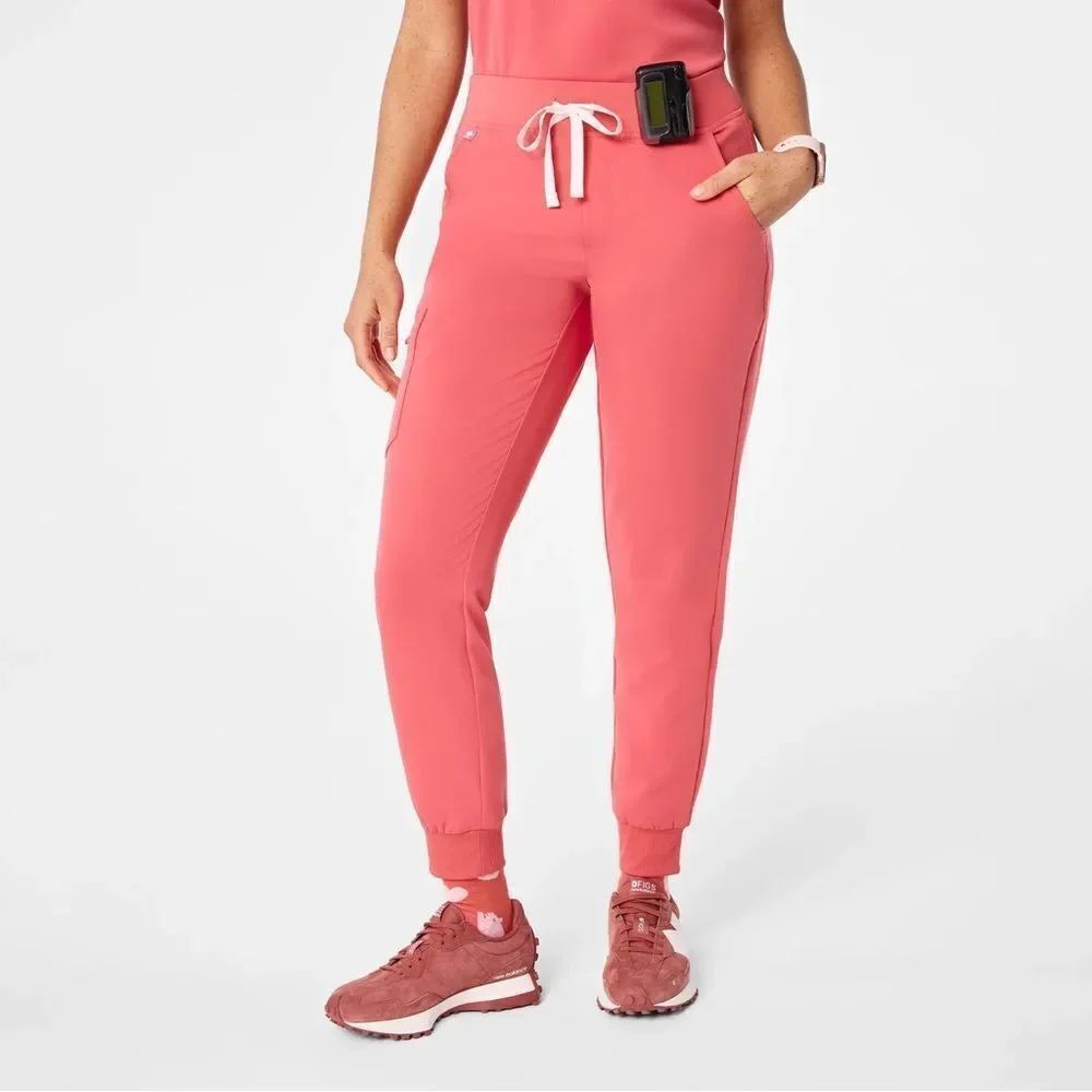 NWT Figs Zamora Jogger Scrub Pants™ Pulmonary Pink